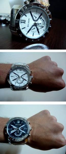 relógio estilo Bvlgari